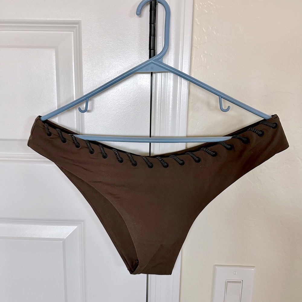 Kittenish Swim Brown bottoms